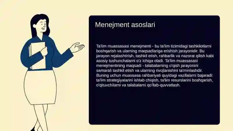 Ta'lim muassasasi menejmenti 3