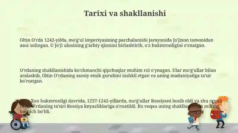 Oltin O'rda xonligi 3