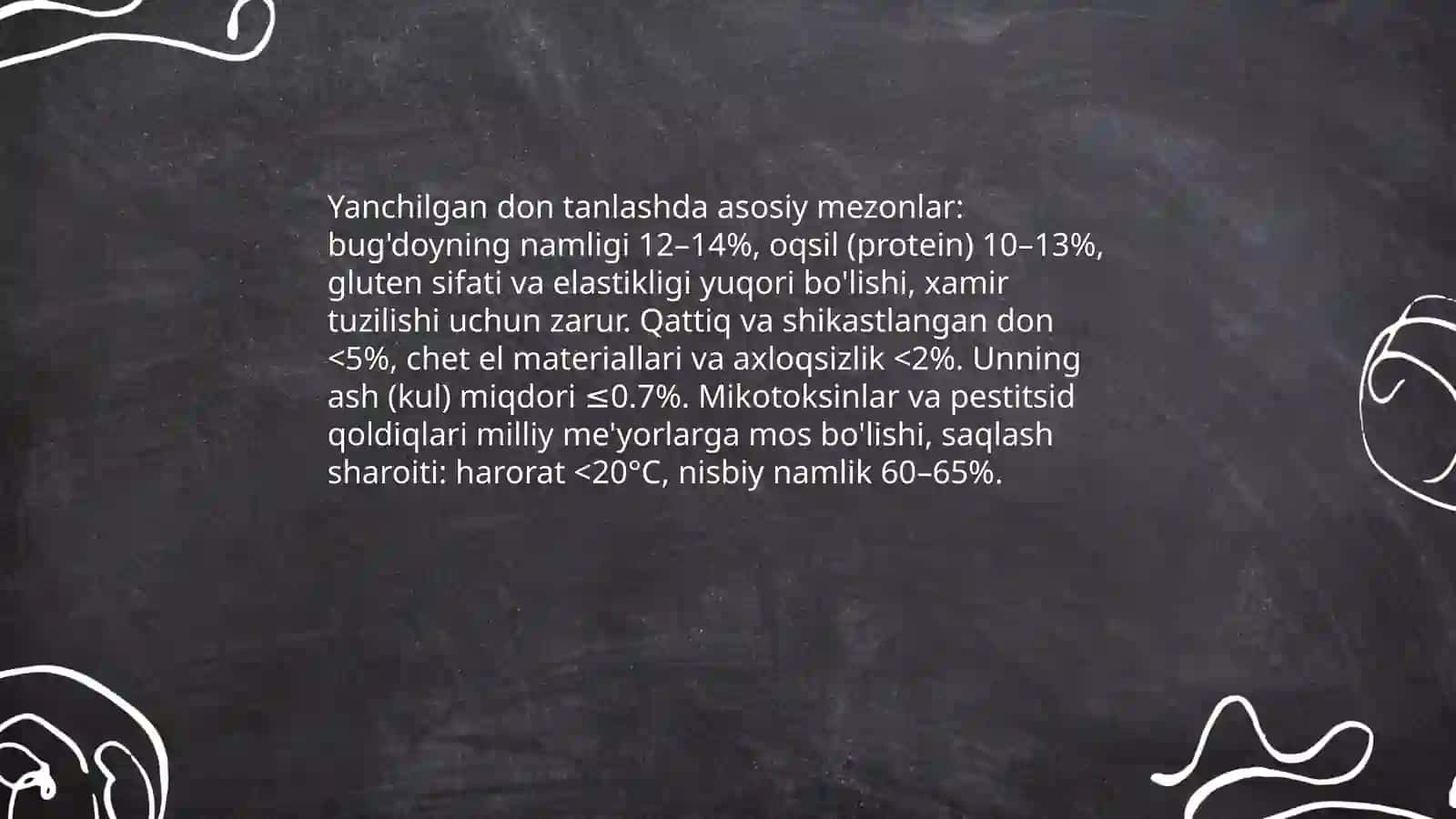 Yanchilgan don ishlab chiqarish 3
