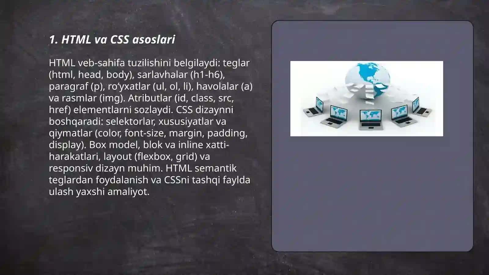 HTML va CSS asoslari 3