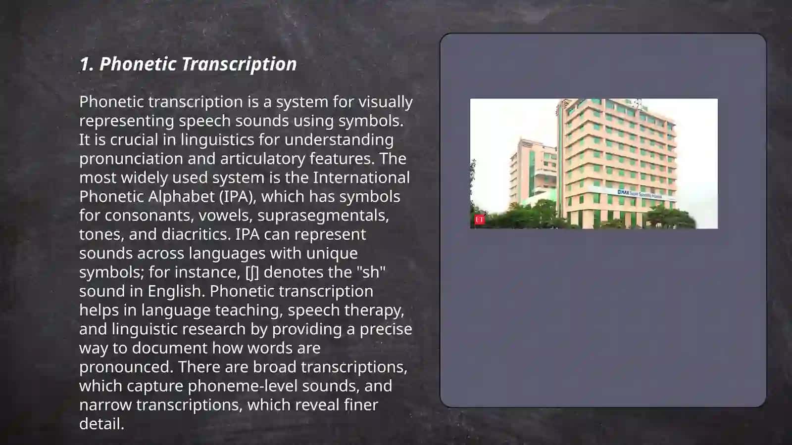 Phonetic Transcription 3