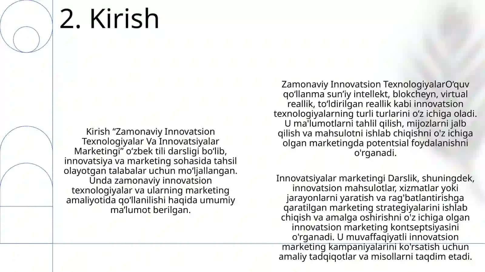 Zamonaviy Innovatsion Texnologiyalar Va Innovatsiyalar Marketingi 3