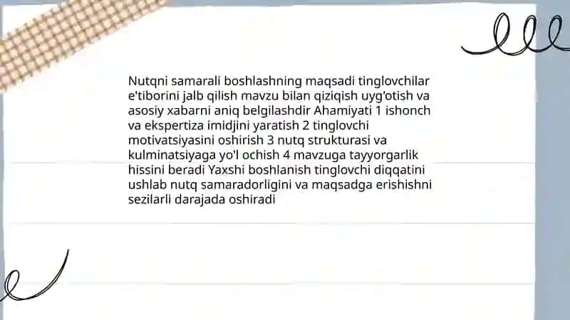 Nutqni boshlash hamda yakunlash qoidalari va usullari 3