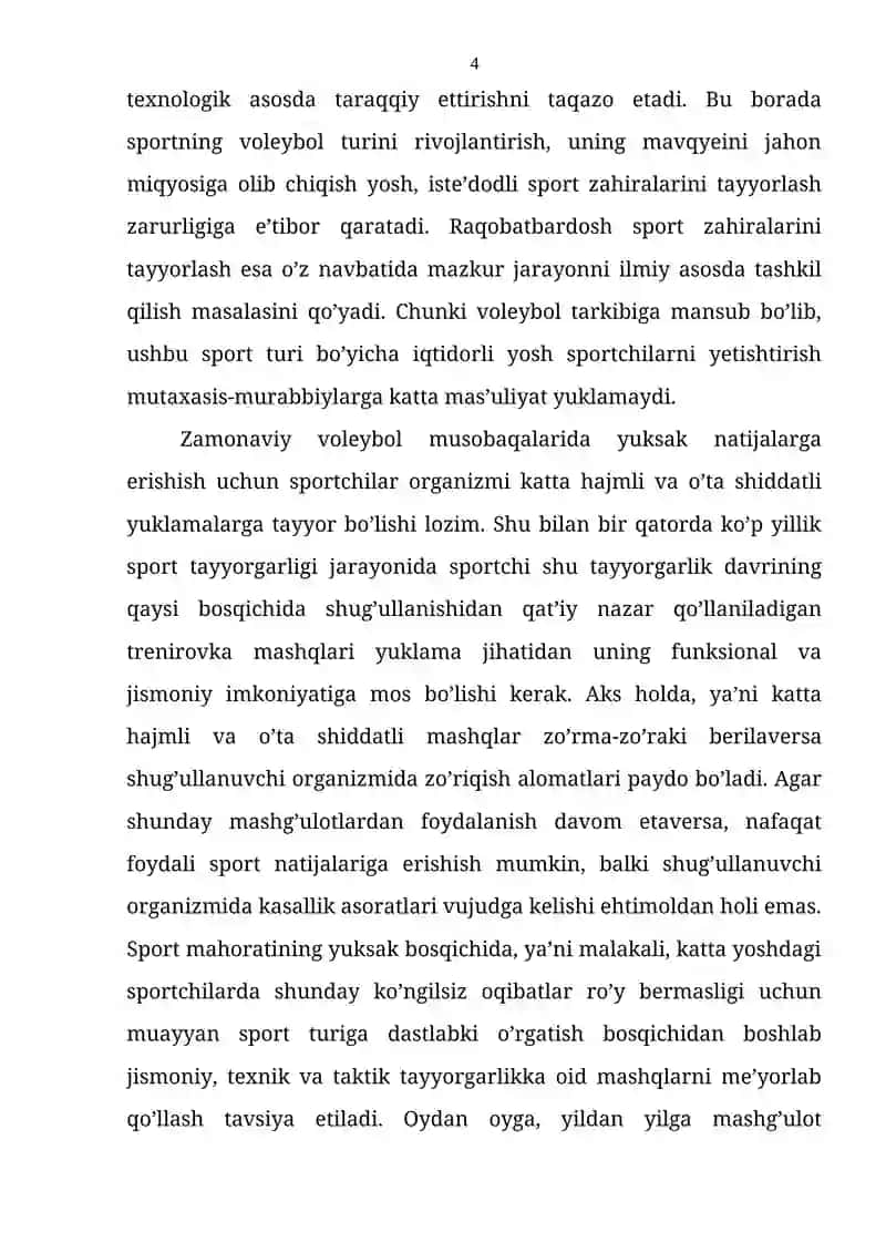 YOSH VOLEYBOLCHILARDA JISMONIY TAYYORGARLIK VA JISMONIY SIFATLARNI TARBIYALASH USULLARI 3