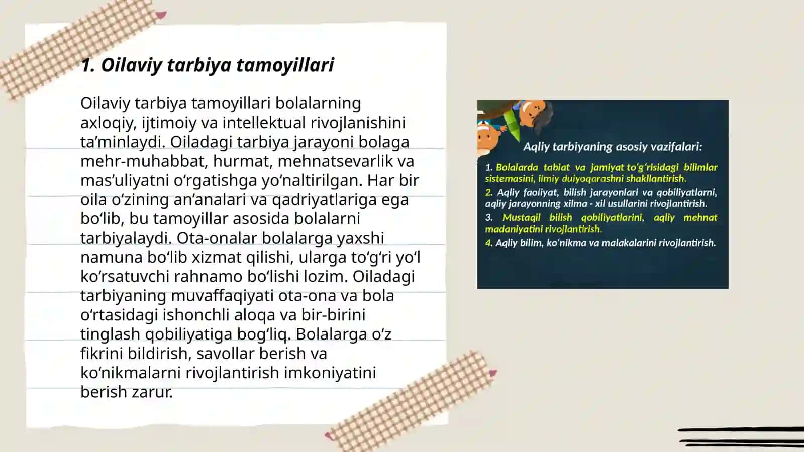 Oilada tarbiya asoslari 3
