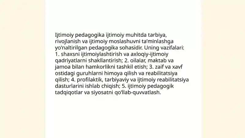 Ijtimoiy pedagogika va ijtimoiy pedagogikani metadologik asoslari 3