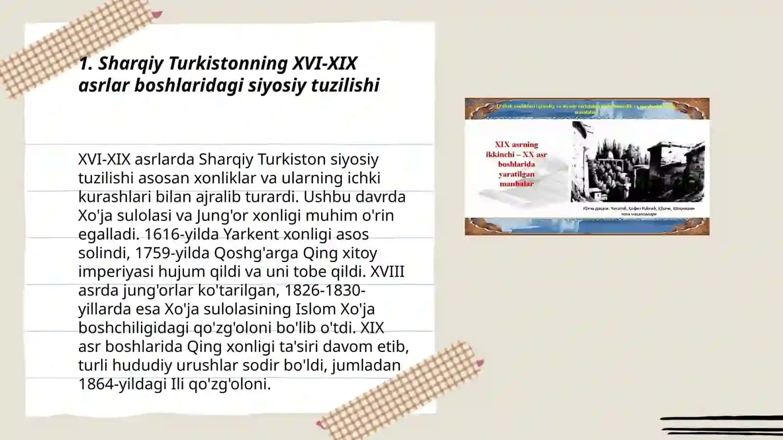 Sharqiy Turkiston siyosiy tarixi 3