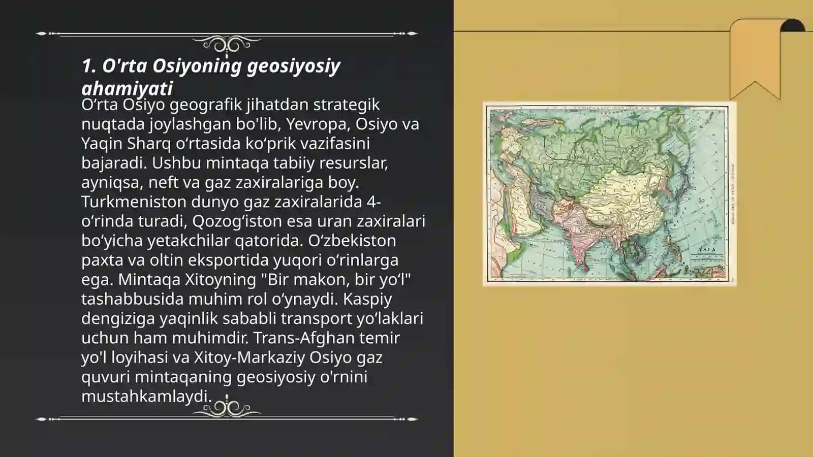 O‘rta osiyoning Rossiya imperyasi tomonidan mustamlakaga aylantrshi 3