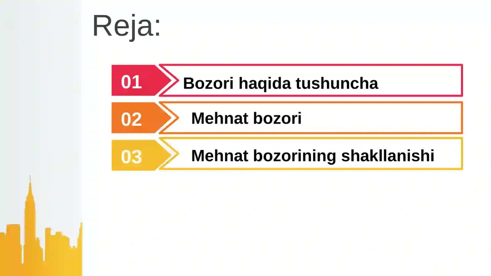 Mehnat bozorining shakllanish shart-sharoitlari 3