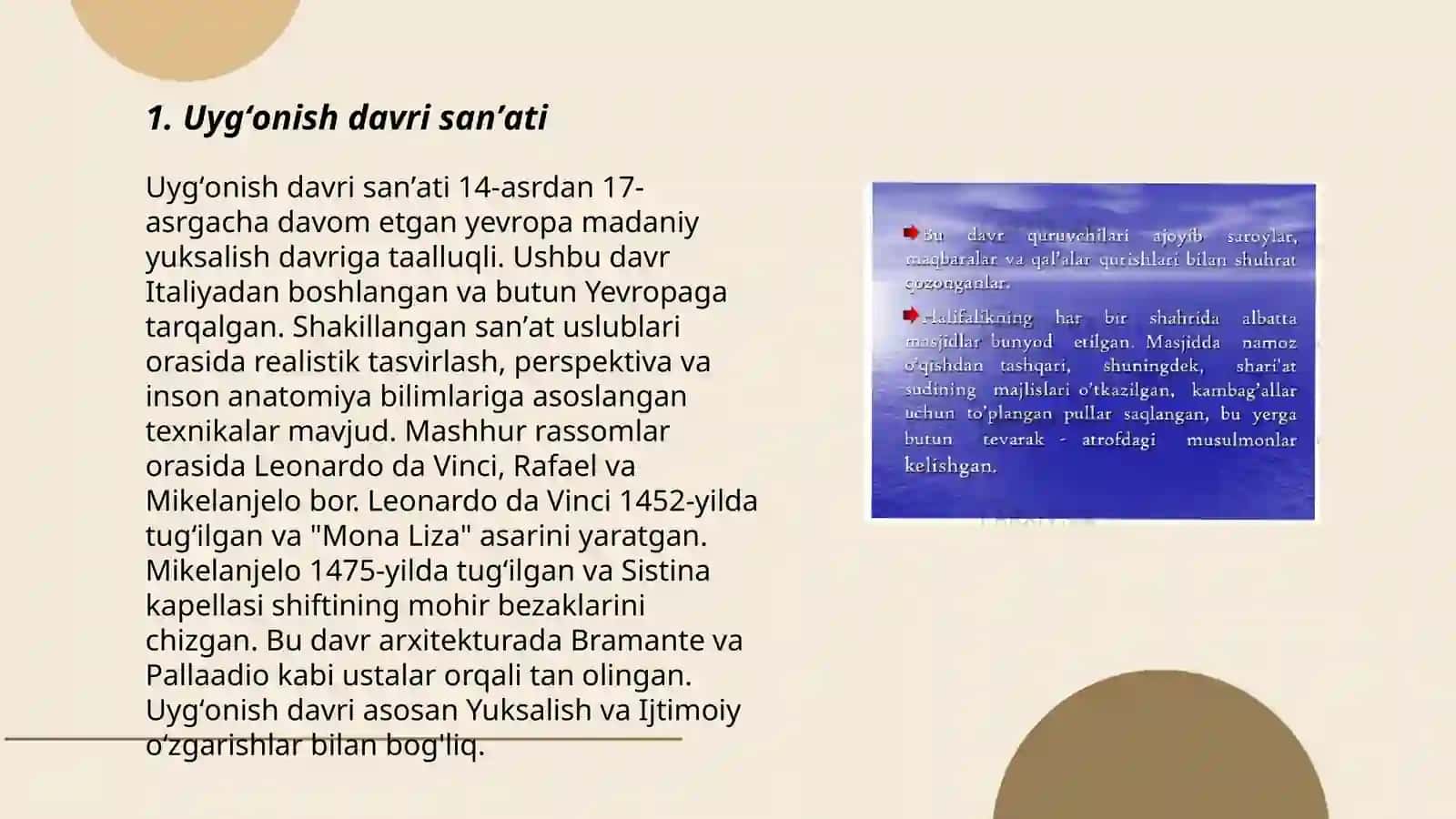 Uygʻonish davri 3