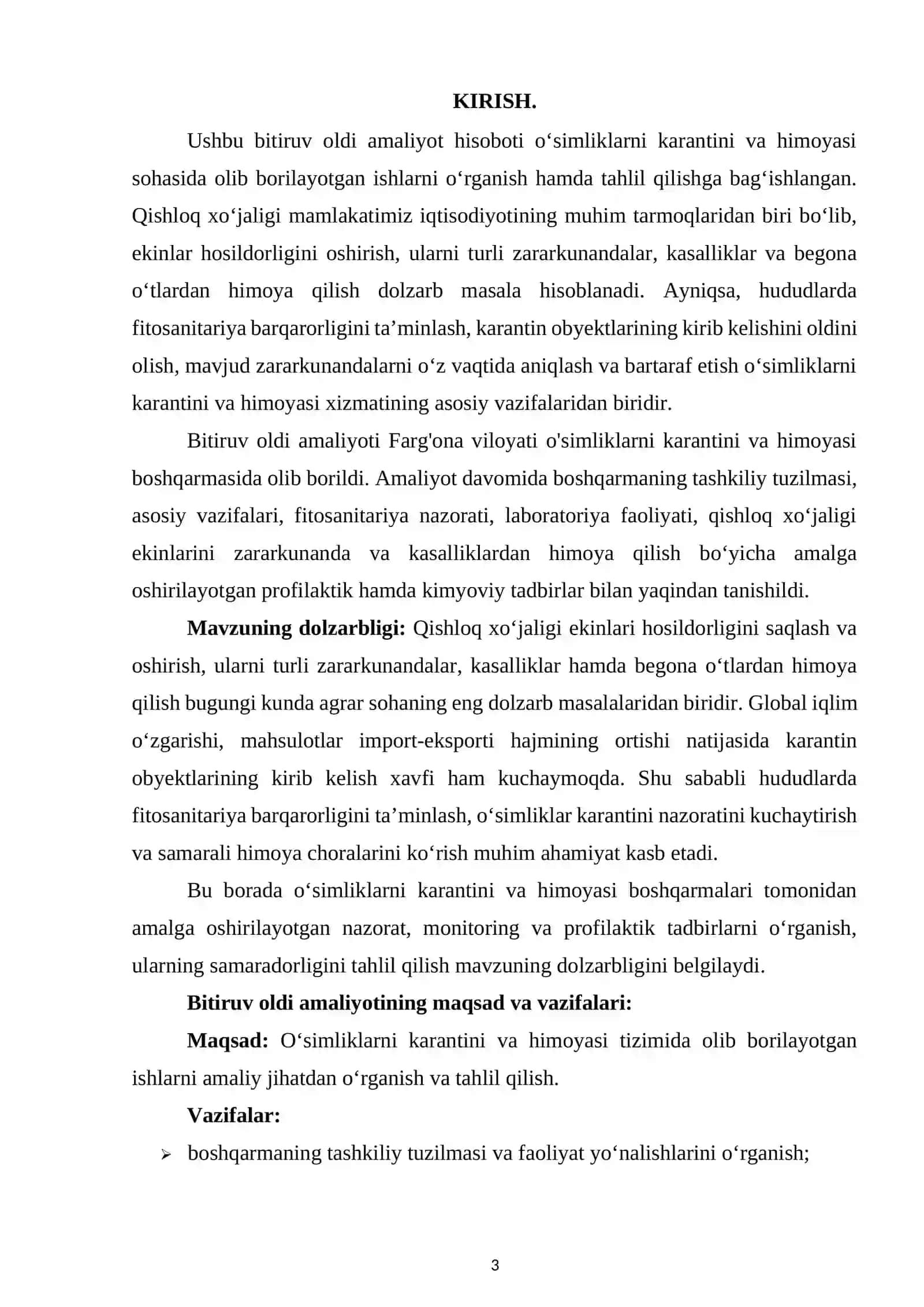 Farg'ona viloyati o'simliklarni karantini va himoyasi boshqarmasi 3