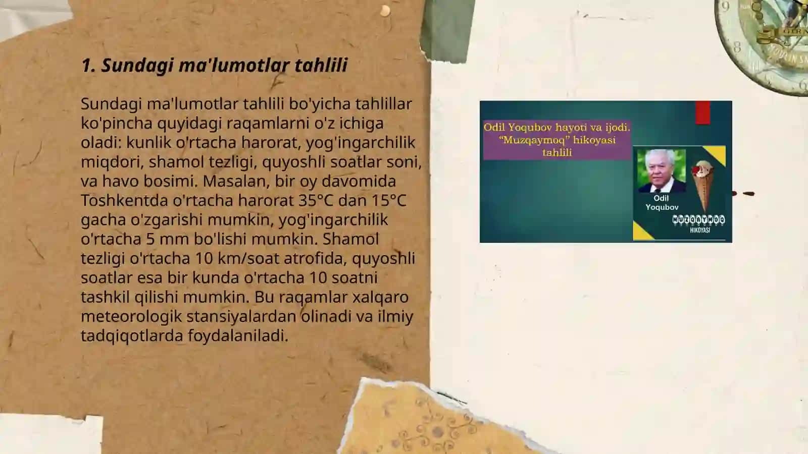 Sundagi Ma'lumotlar Tahlili 3