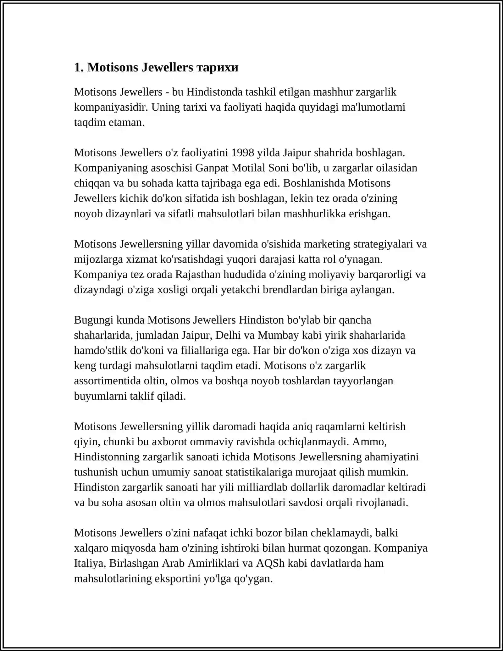 MOTISONS JEWELLERS 3