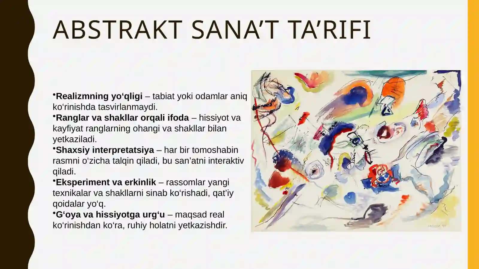 Abstrakt sana’t 3
