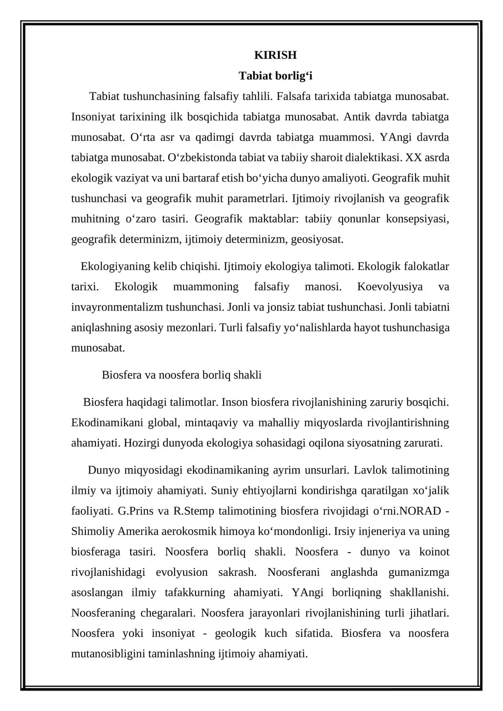 HARAKAT SHAKLLARINING O’ZARO ALOQADORLIGI MAVZUSIDA TAYYORLAGAN REFERAT I 3