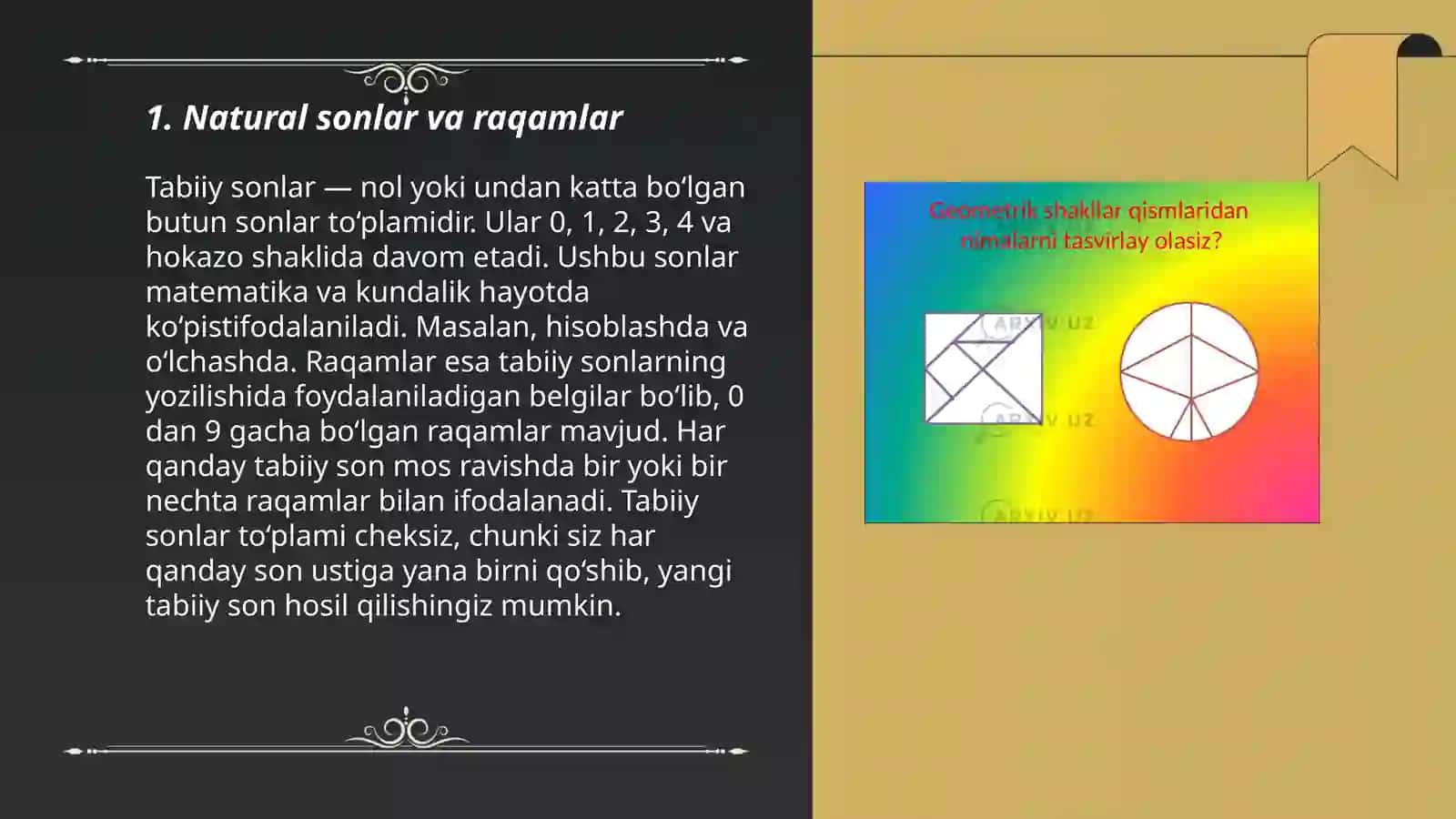 5-sinf Matematika darsligi tahlili 3