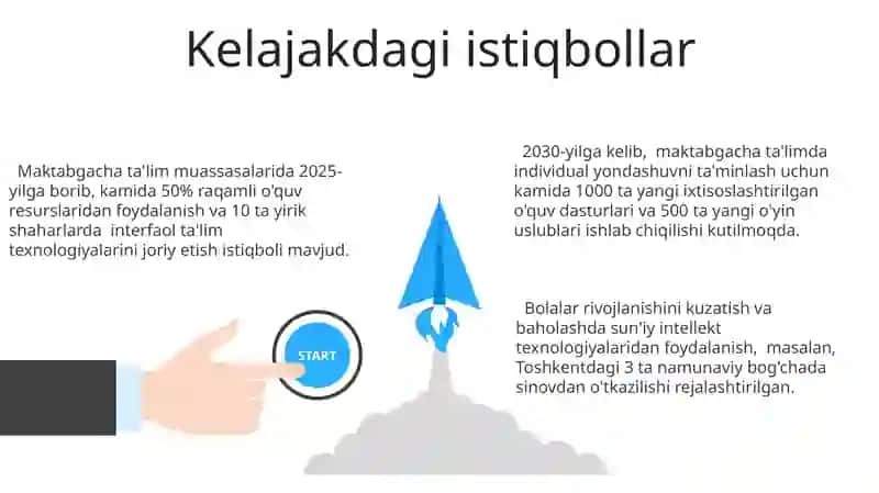Maktabgacha ta'lim tashkilotlarida rivojlantiruvchi muhit va unga qoʻyiladigan talablar 3