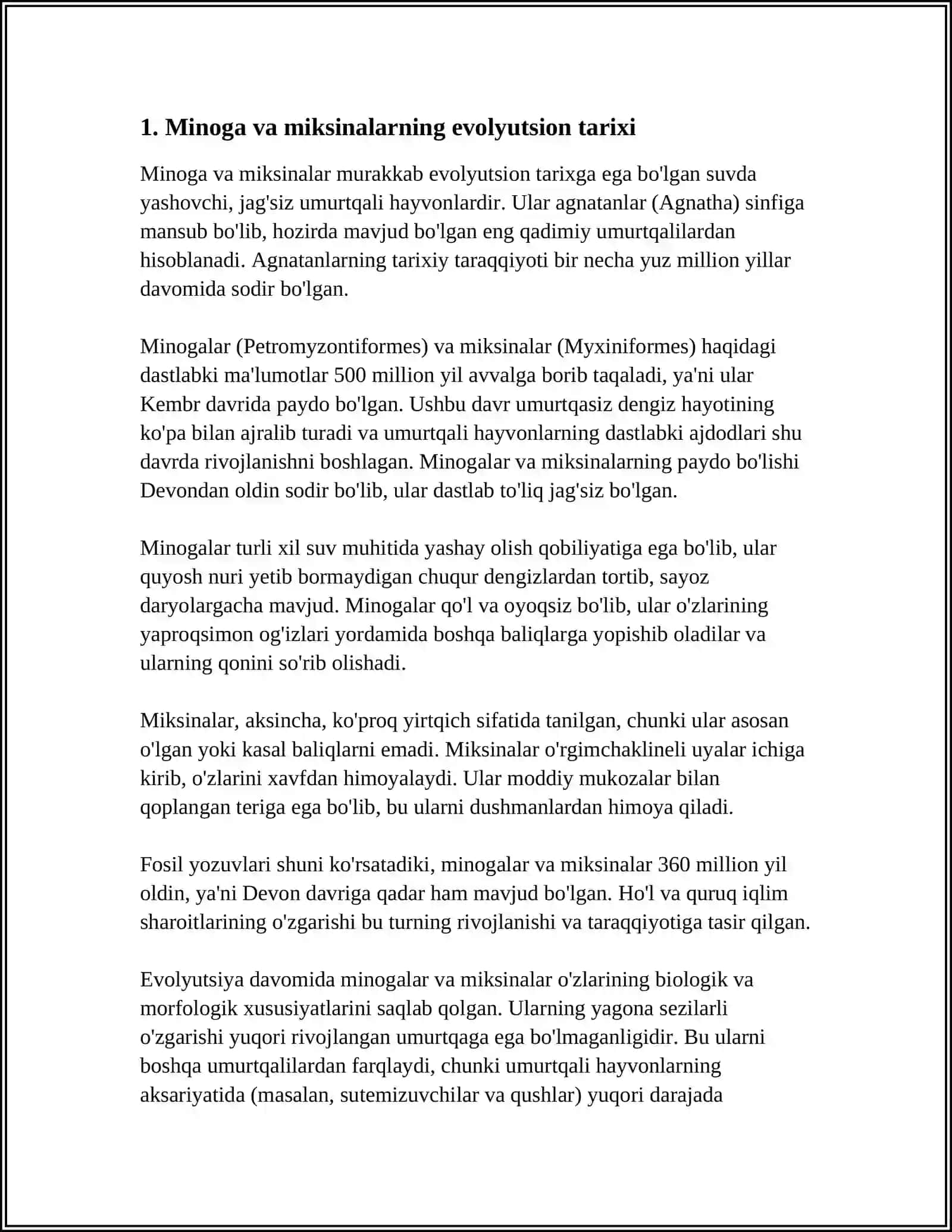 MINOGA VA MIKSINALARNING TUZILISHI 3