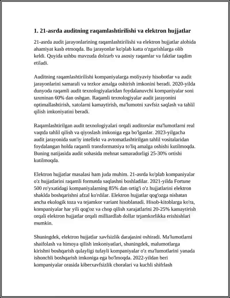 21- ASRDA AUDIT SOHASIDAGI MUHIM ÕZGARISHLAR 3