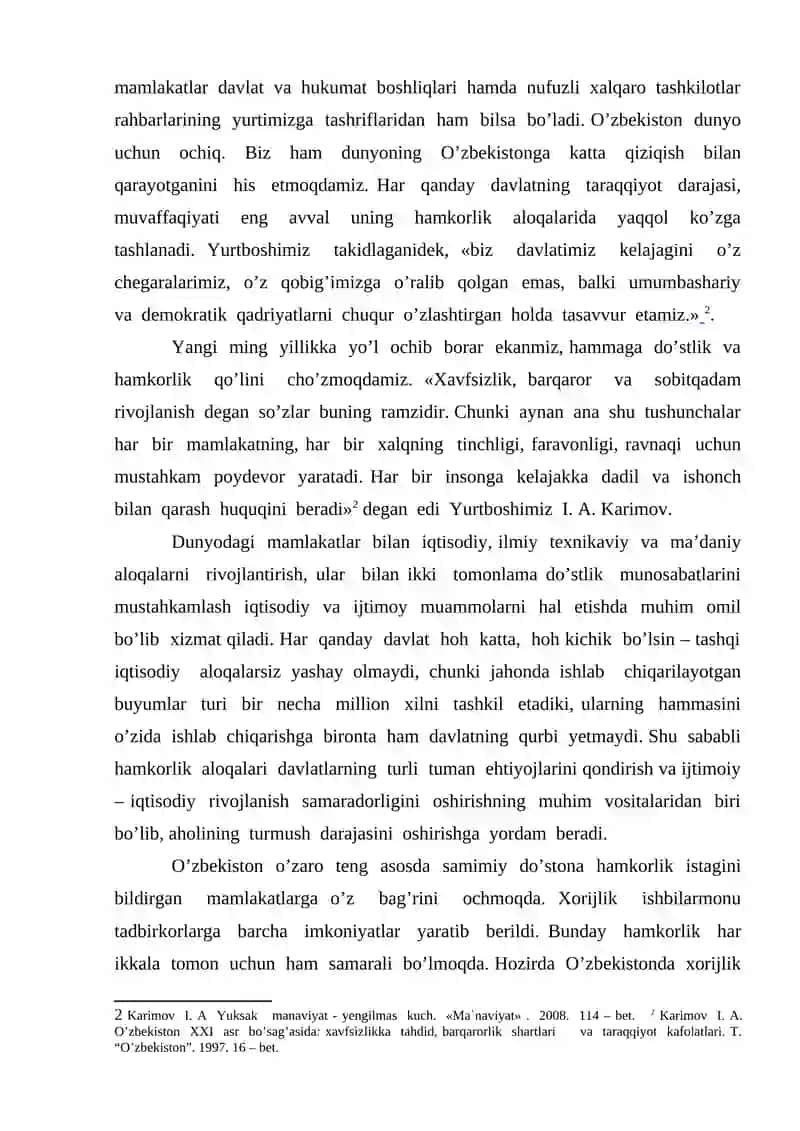 O‘ZBEKISTONNING JANUBIY KOREYA RESPUBLIKASI BILAN ALOQALARI 3