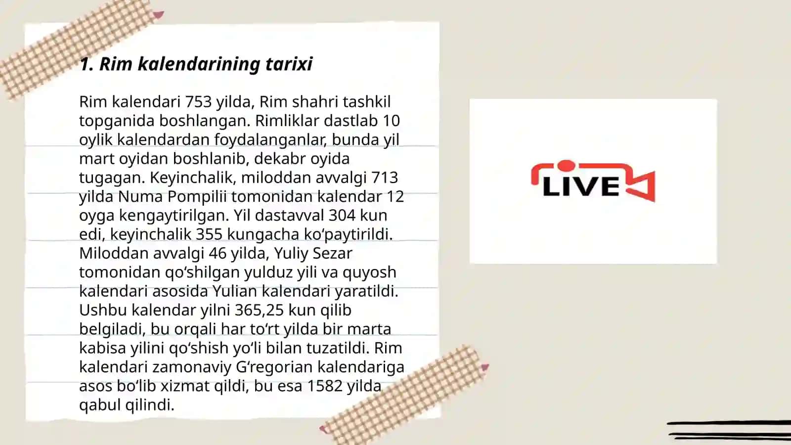 Rim kalendari 3