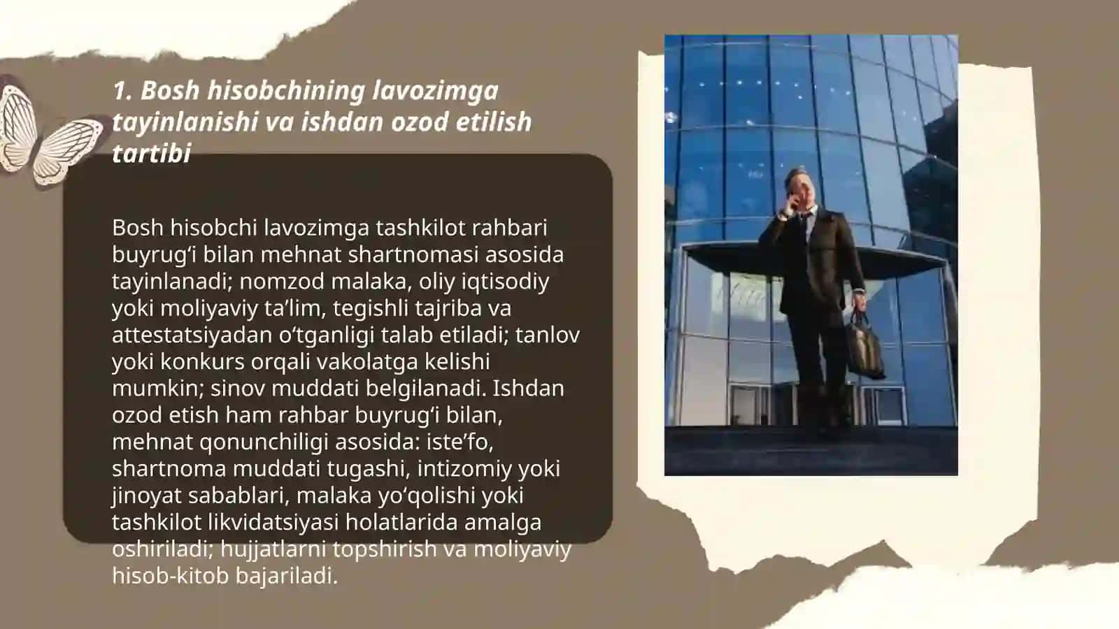 Budjet tashkiloti bosh hisobchisining majburiyatlari, huquqlari va javobgarligi 3