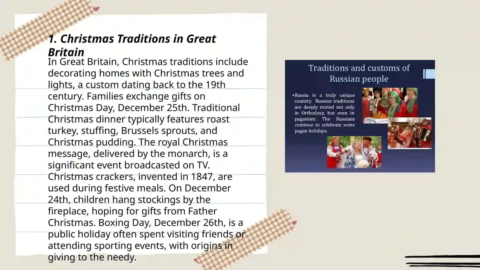Holidays and traditions in Great Britain 3