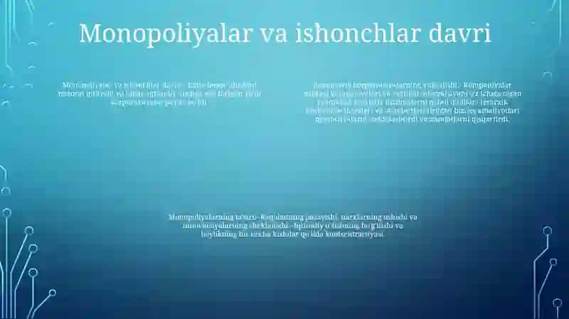 Zamonaviy Korporatsiyaning Yuksalishi 3