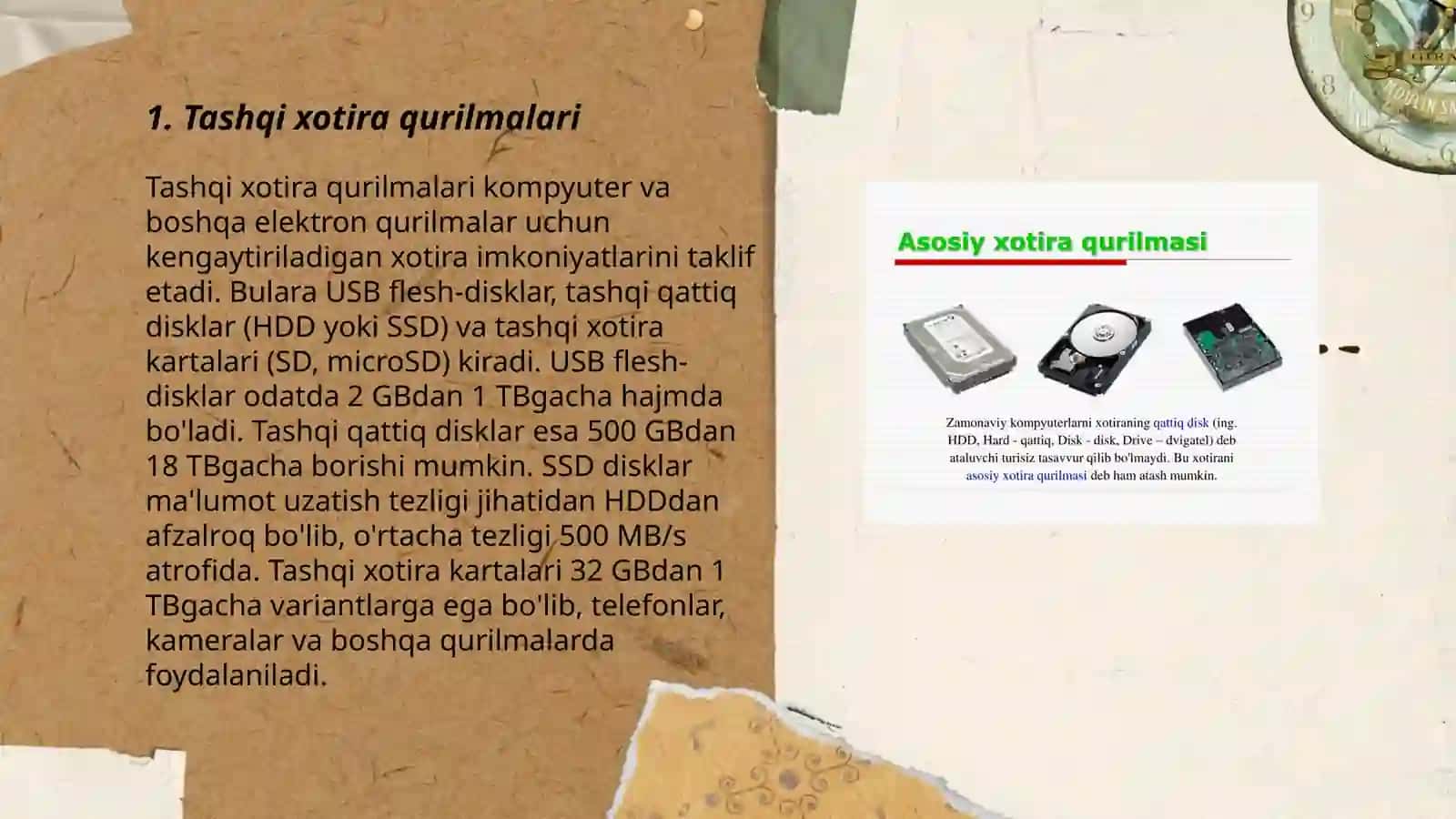 Tashqi qurilmalarning turlari va vazifalari 3