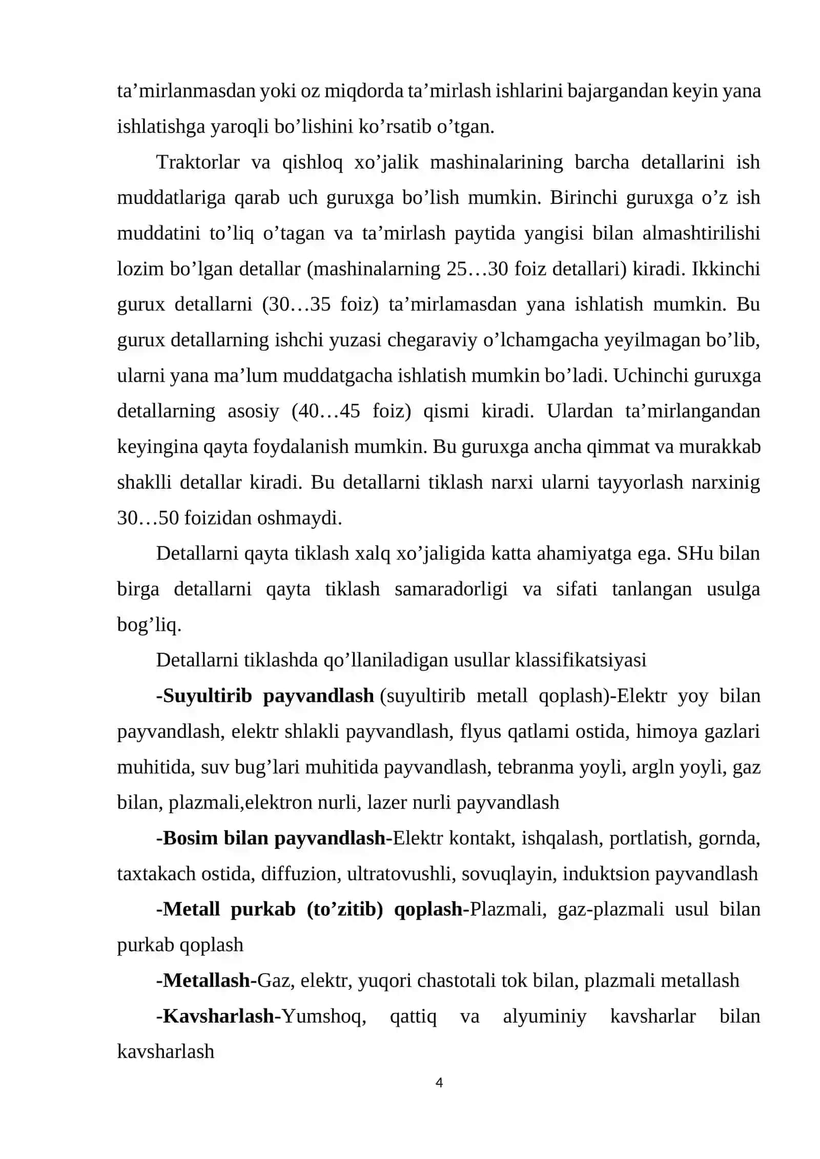Konchilik sanoati mashinalarini ta’mirlash 3