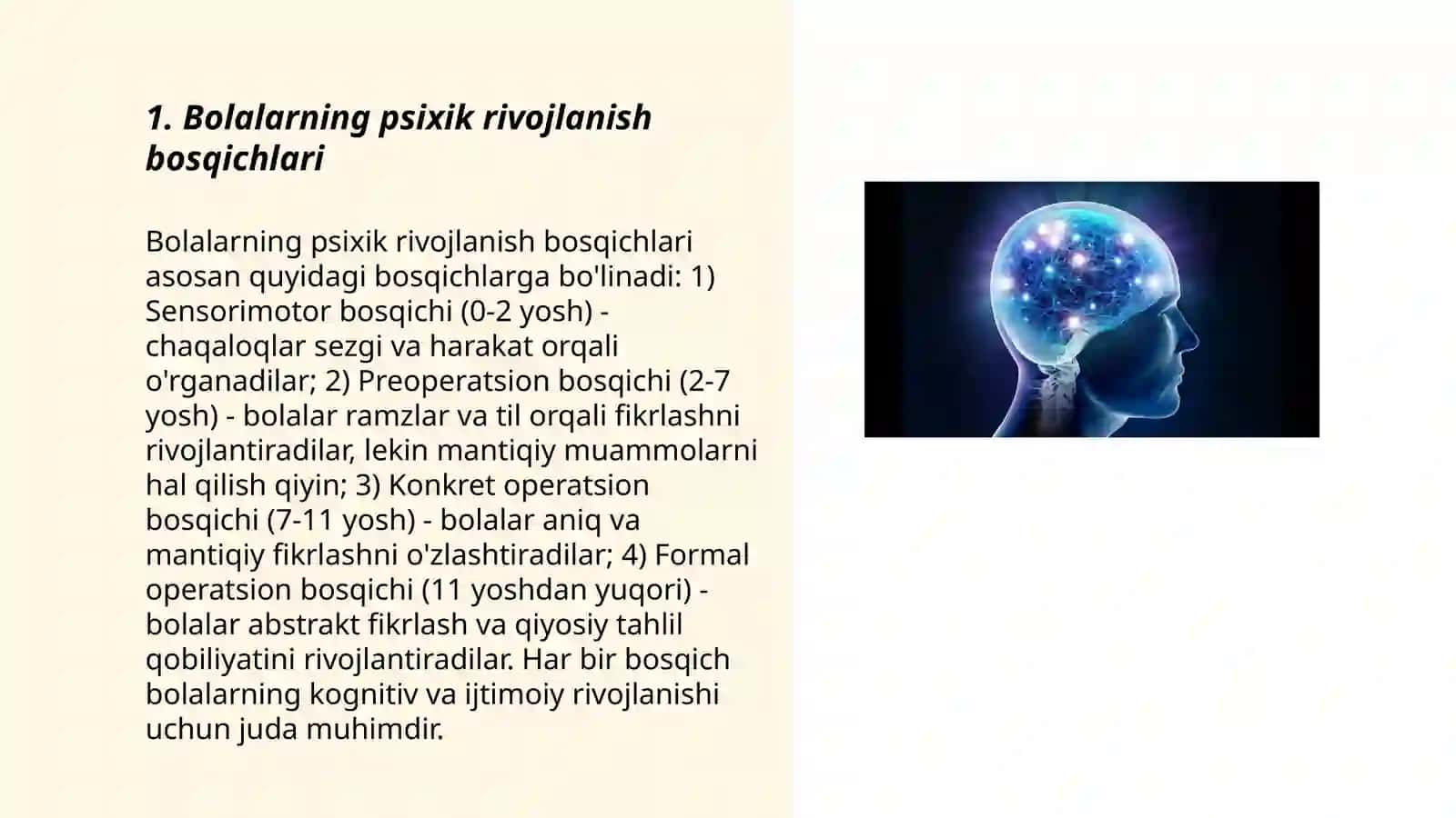 Maktabgacha yosh davrida psixik rivojlanish 3