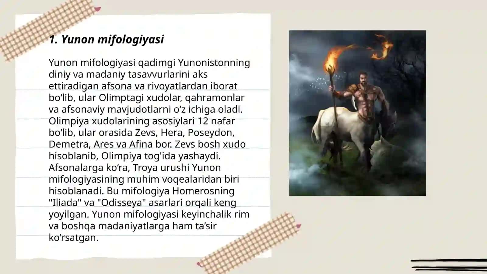 Yunon xudolari va afsonalari 3