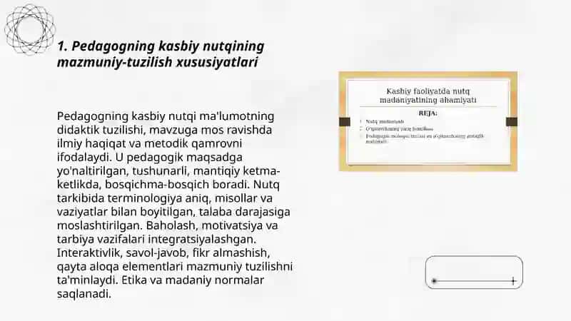 Pedagogning kasbiy nutqi kasbiy madaniyatning tarkibiy qismi sifatida 3