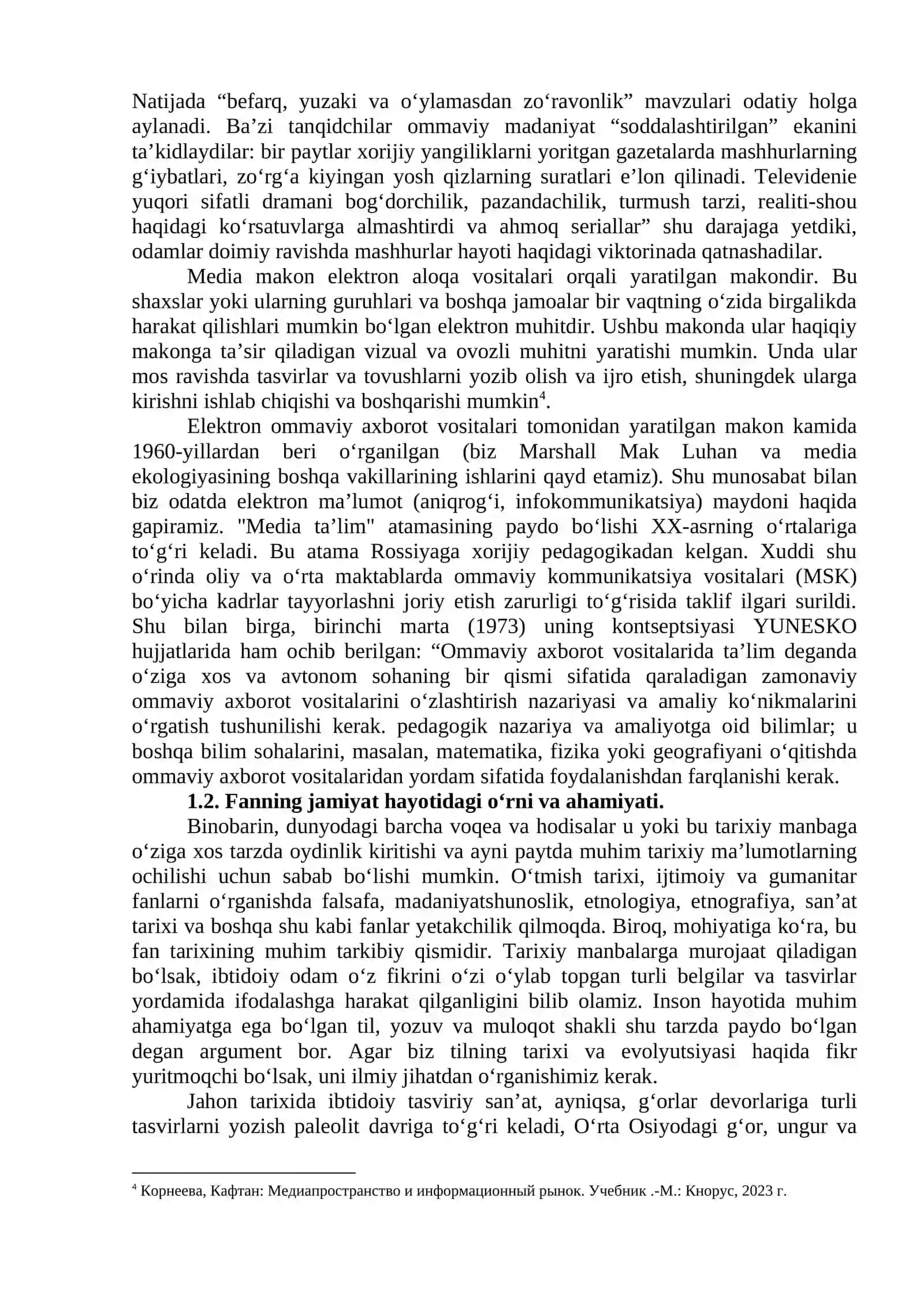 Mediasavodxonlik va axborot madaniyati predmeti va uning jamiyat taraqqiyotidagi ro‘li 3