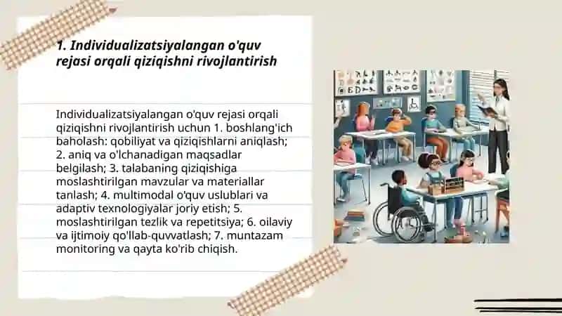 Maxsus ta'limda o'quvchilarini qiziqishlarini rivojlantirish yo'llari 3