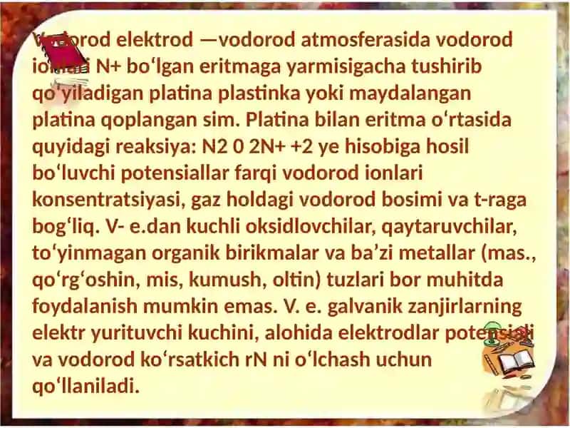 Vodorod elektrodi 3