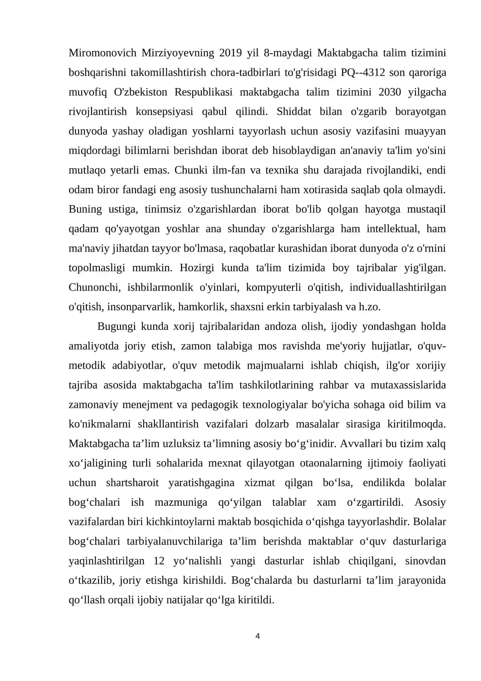 MAKTABGACHA TA'LIM TASHKILOTLARIDA INNOVATSION PEDAGOGIK TEXNOLOGIYALAR ASOSIDA LOYIHALASH USULLARI 3