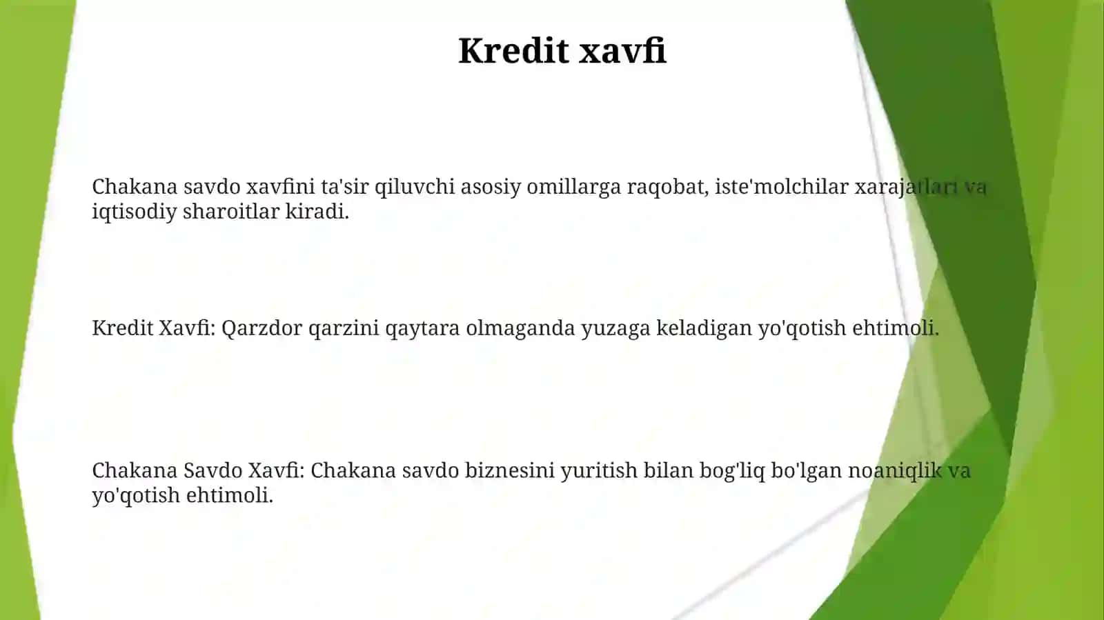 Bozortavakkalchilik 3