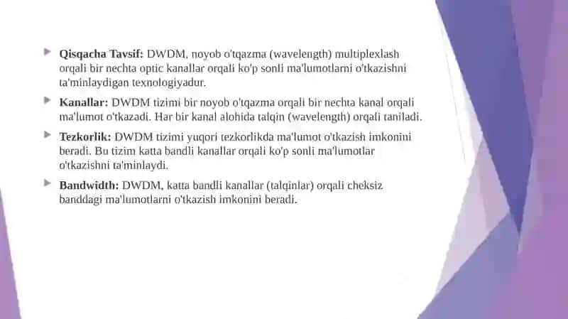 Transportni tarmoqlarini qurish usullari: DWDM va PDH texnologiyalarining farqi 3