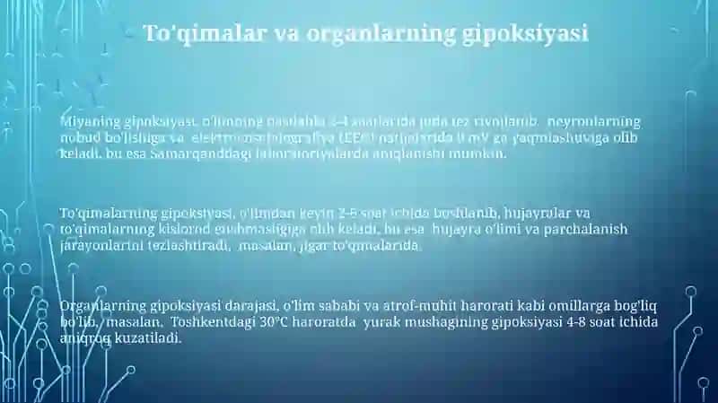 O'lim vaqti va sud tibbiy-ekspertizasi 3
