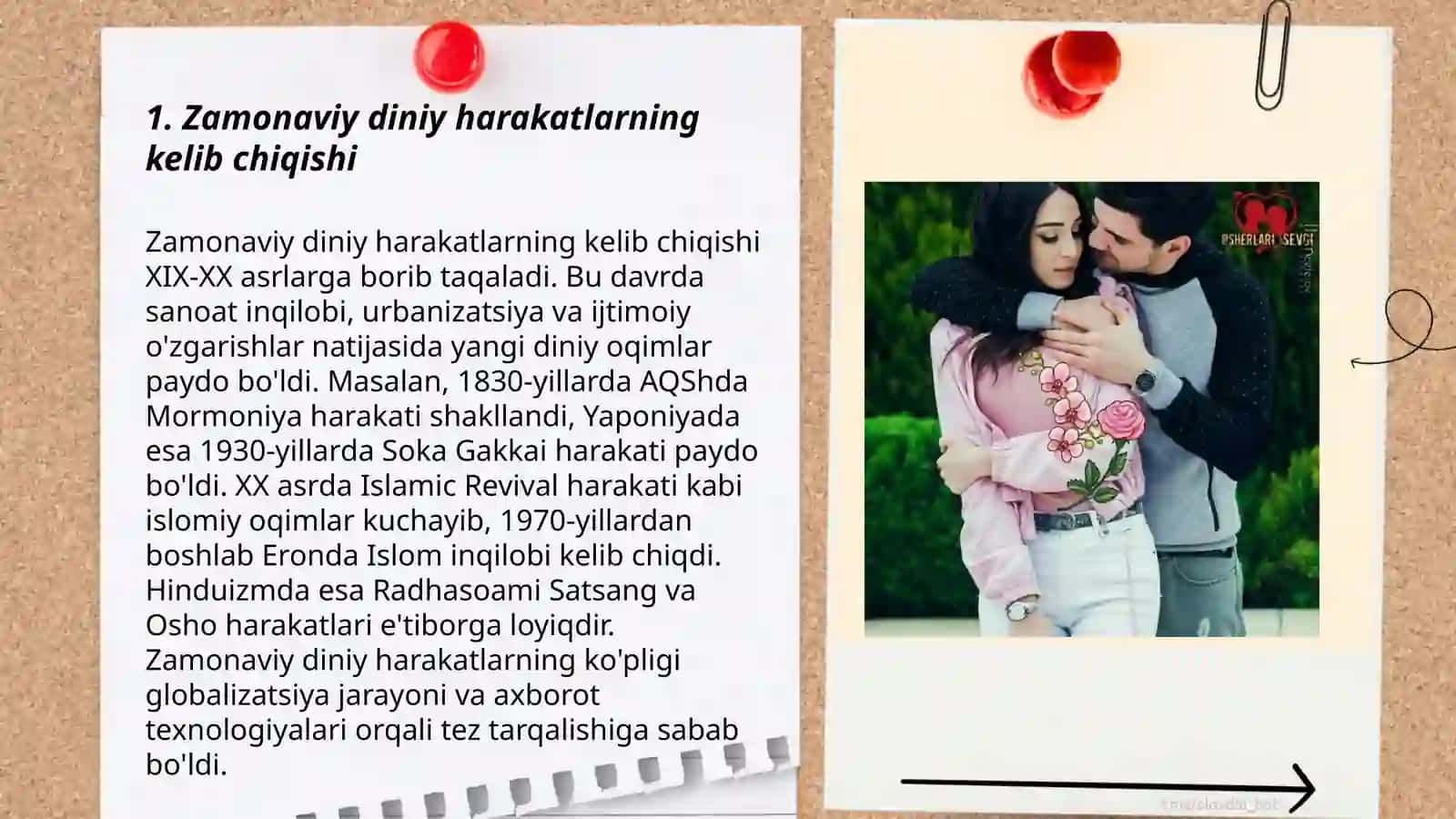 Zamonaviy diniy harakatlar va sektalar 3