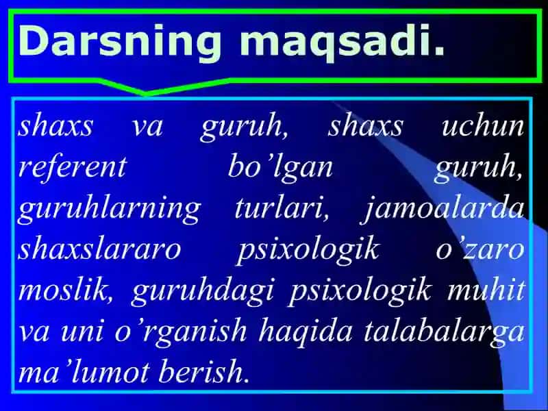 Ijtimoiy psixologiya - yada guruh va jamoa muammosi 3
