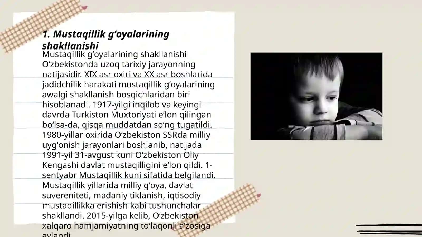Oʻzbekistonda mustaqillik gʻoyalarining tarixiy asoslari 3