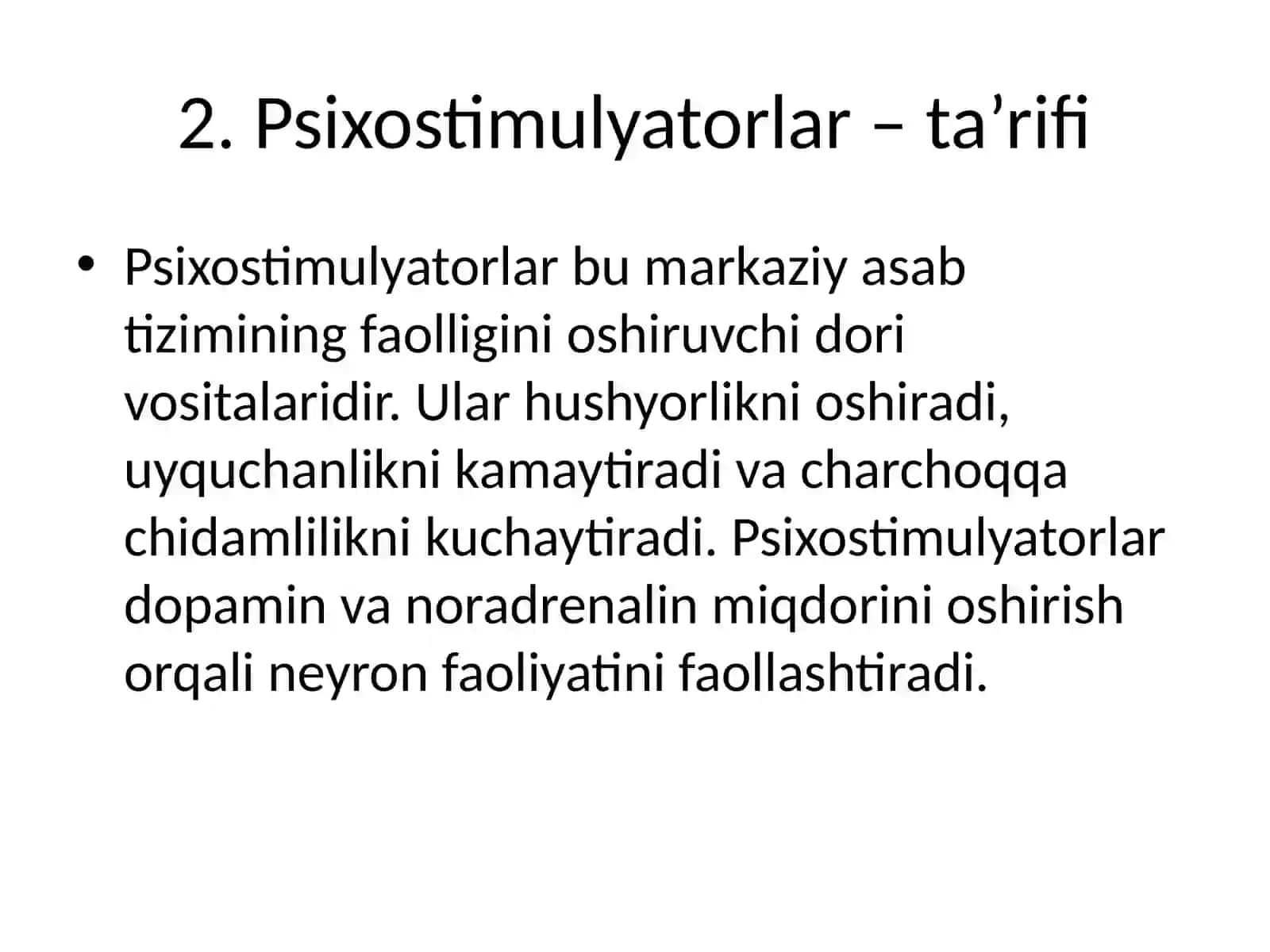Psixostimulyatorlar 3