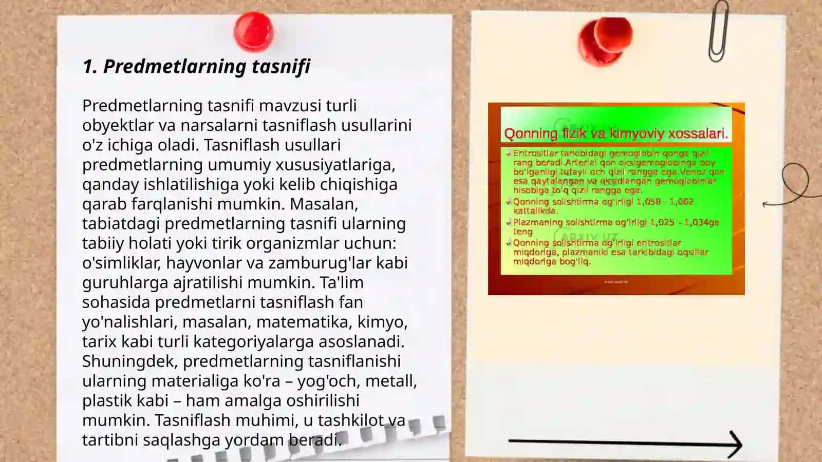 Predmetlar toʻplami va oʻziga xos xususiyatlari 3