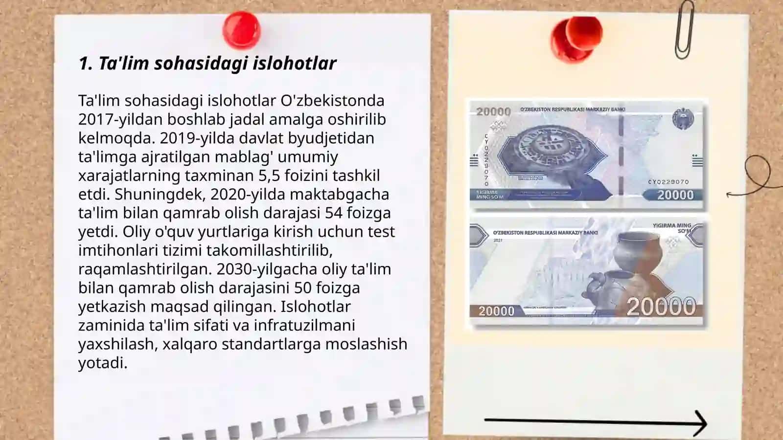 Ta'lim sohasidagi islohotlar 3