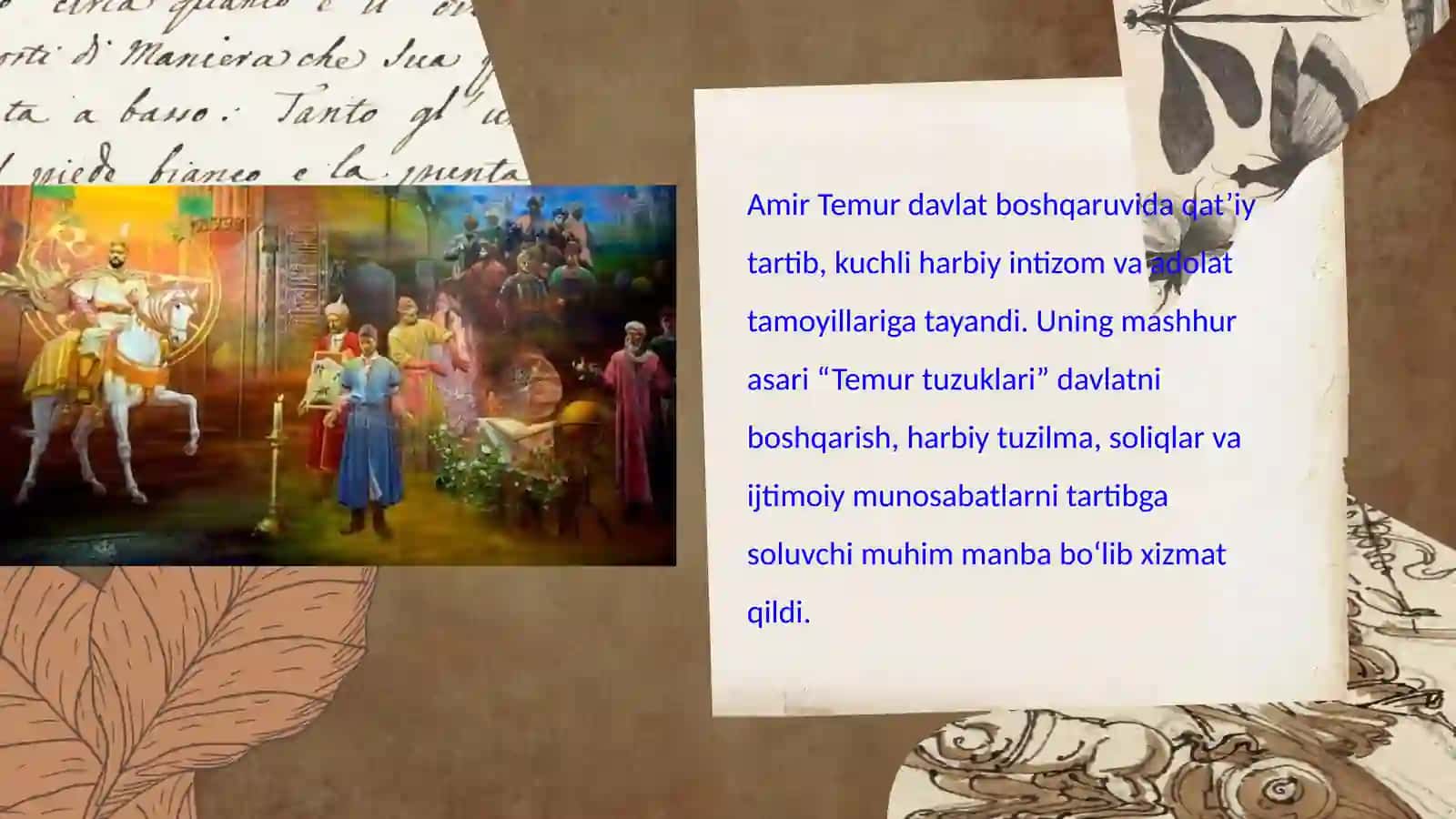 Amir Temur–Movarounnahr hukmdori 3