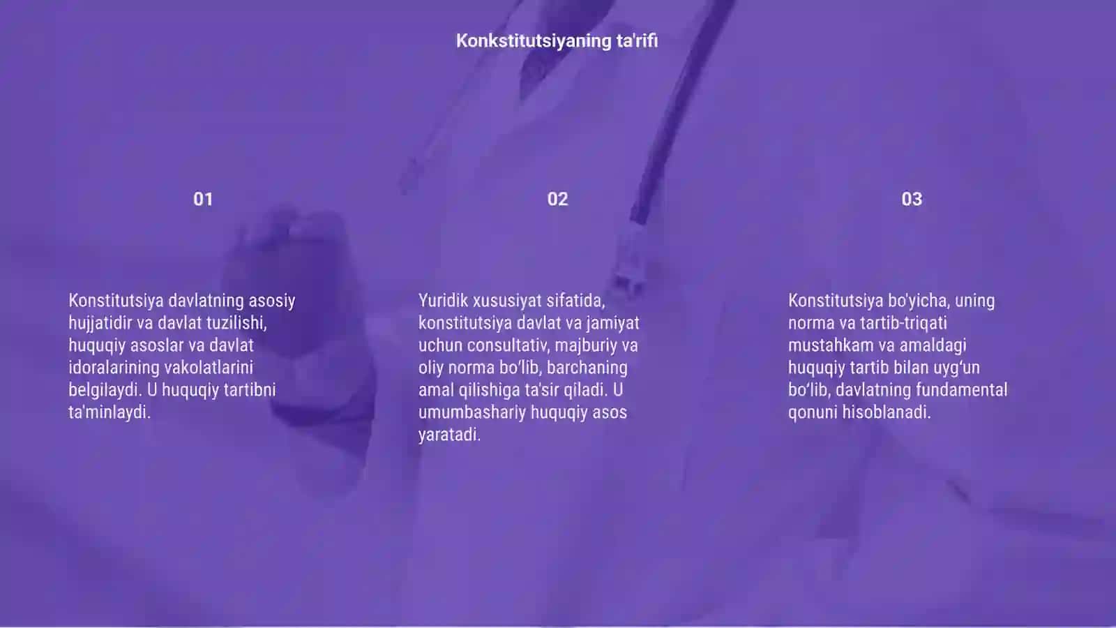 Konstitutsiyaning yuridik xususiyatlari 3