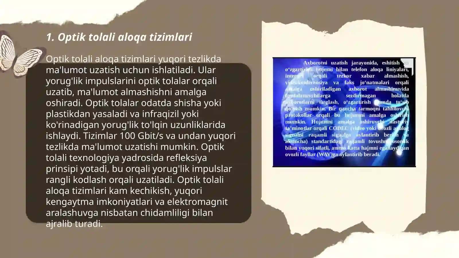 Zamonaviy axborot uzatish va saqlash vositalari 3