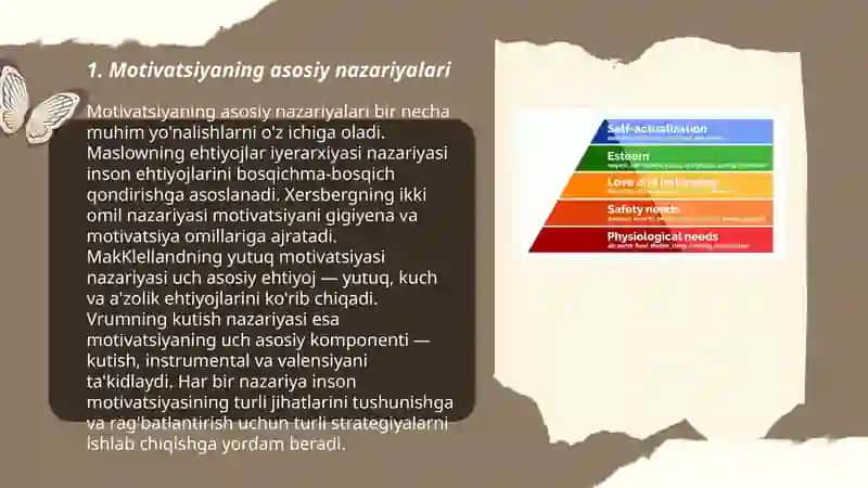 Motivatsiyaning psixologik holatlari 3